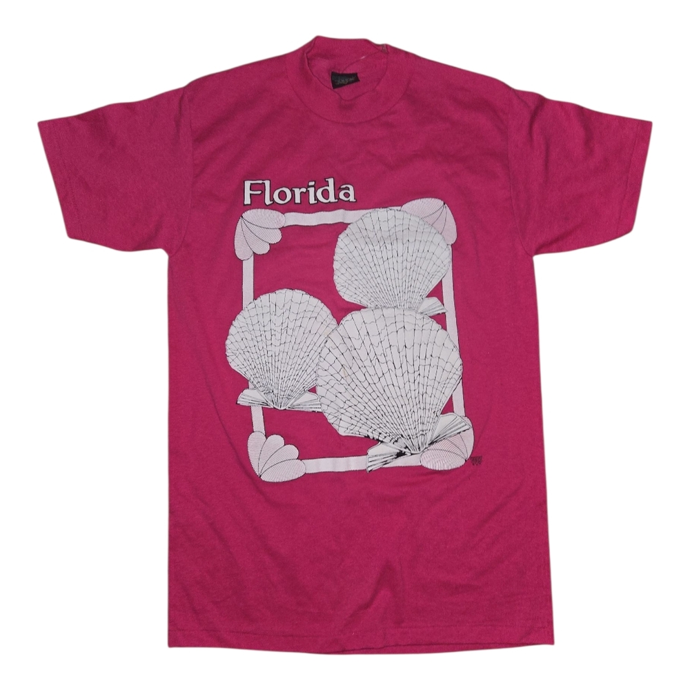 Pink Florida Graphic T-Shirt